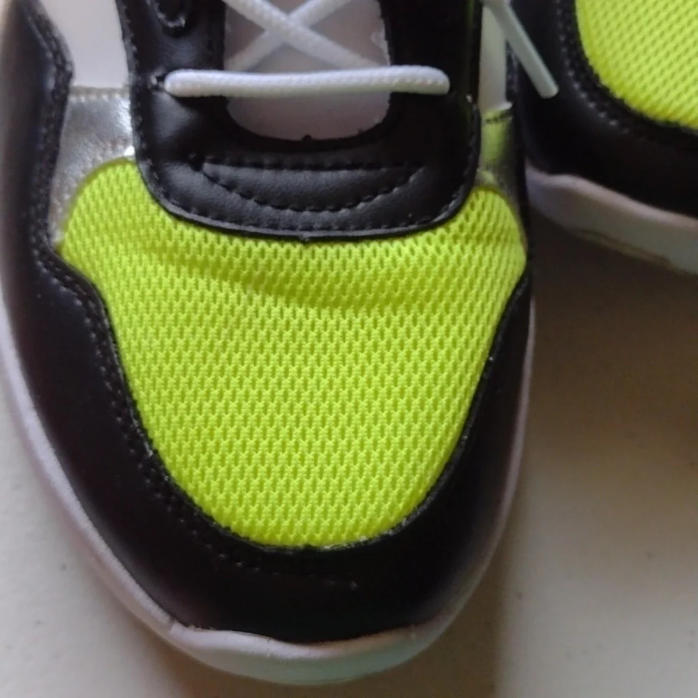 Guess Sneakers size 10 multi-colored pink yellow black